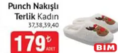 PUNCH NAKIŞLI TERLİK KADIN fiyat ve kampanya bilgisi